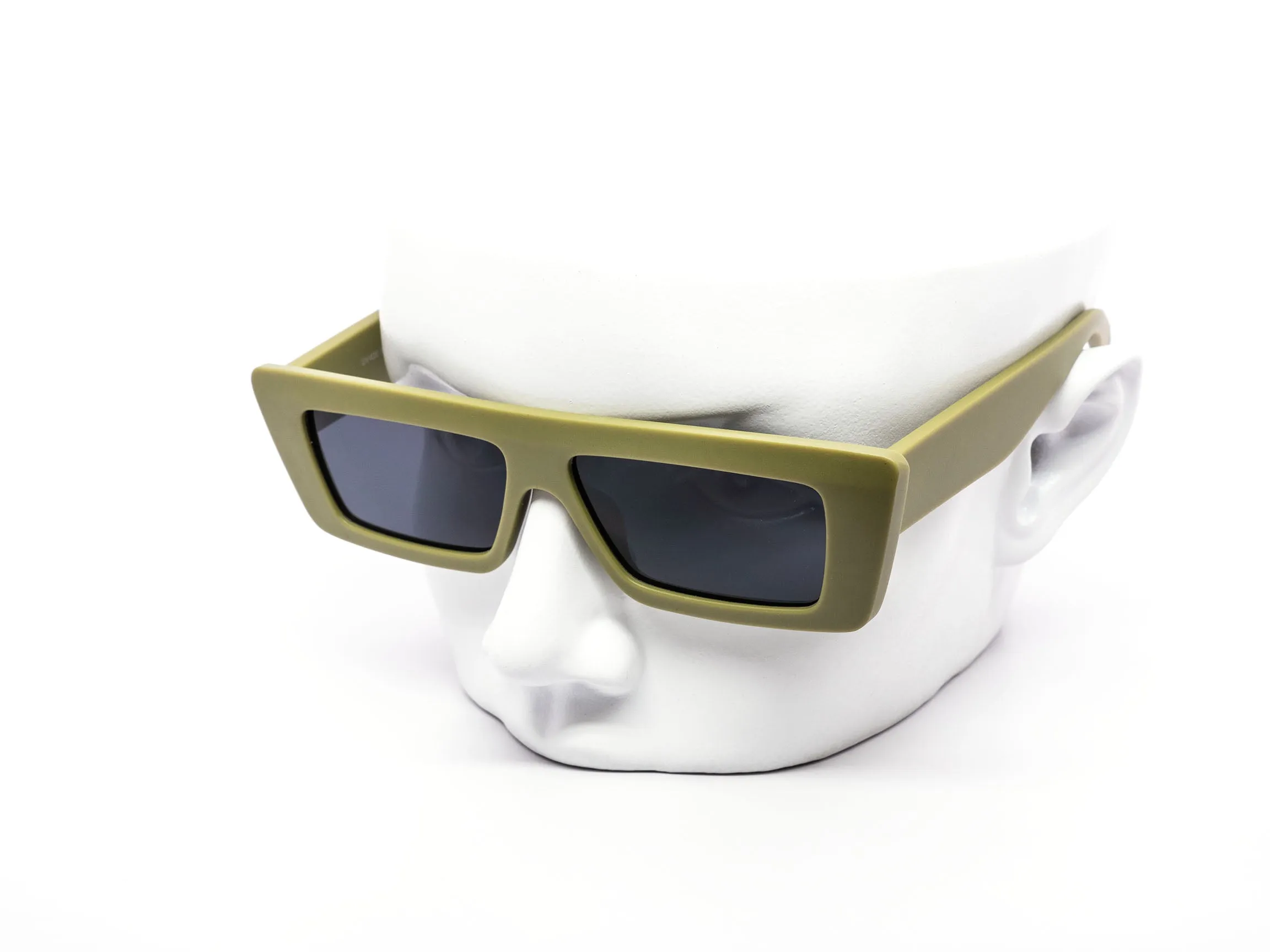 12 Pack: Flat-top Simple Walter Chunky Matte Pastel Wholesale Sunglasses