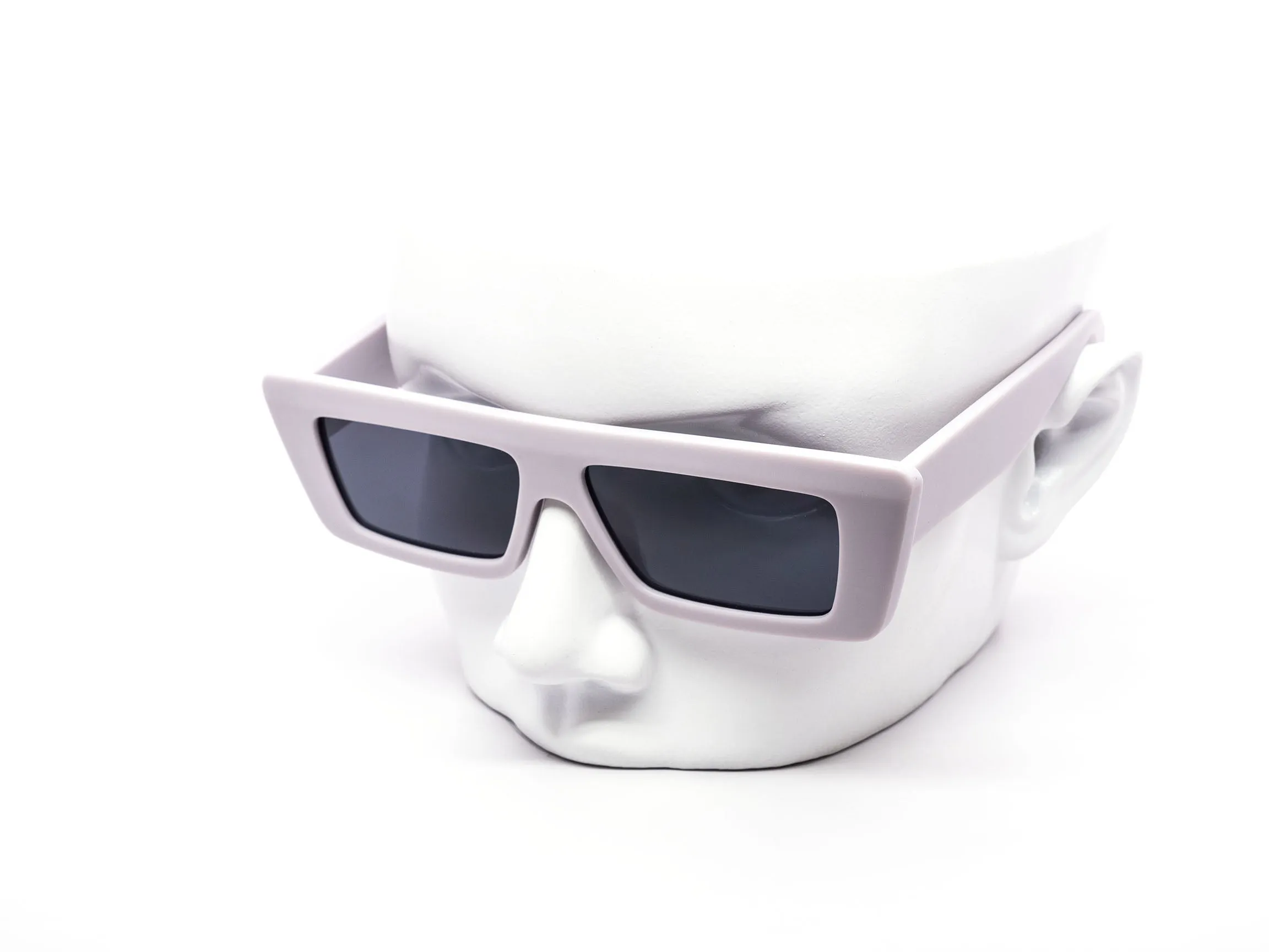 12 Pack: Flat-top Simple Walter Chunky Matte Pastel Wholesale Sunglasses