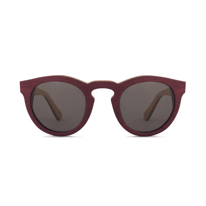 Adam Purple Heart & Oak Sunglasses