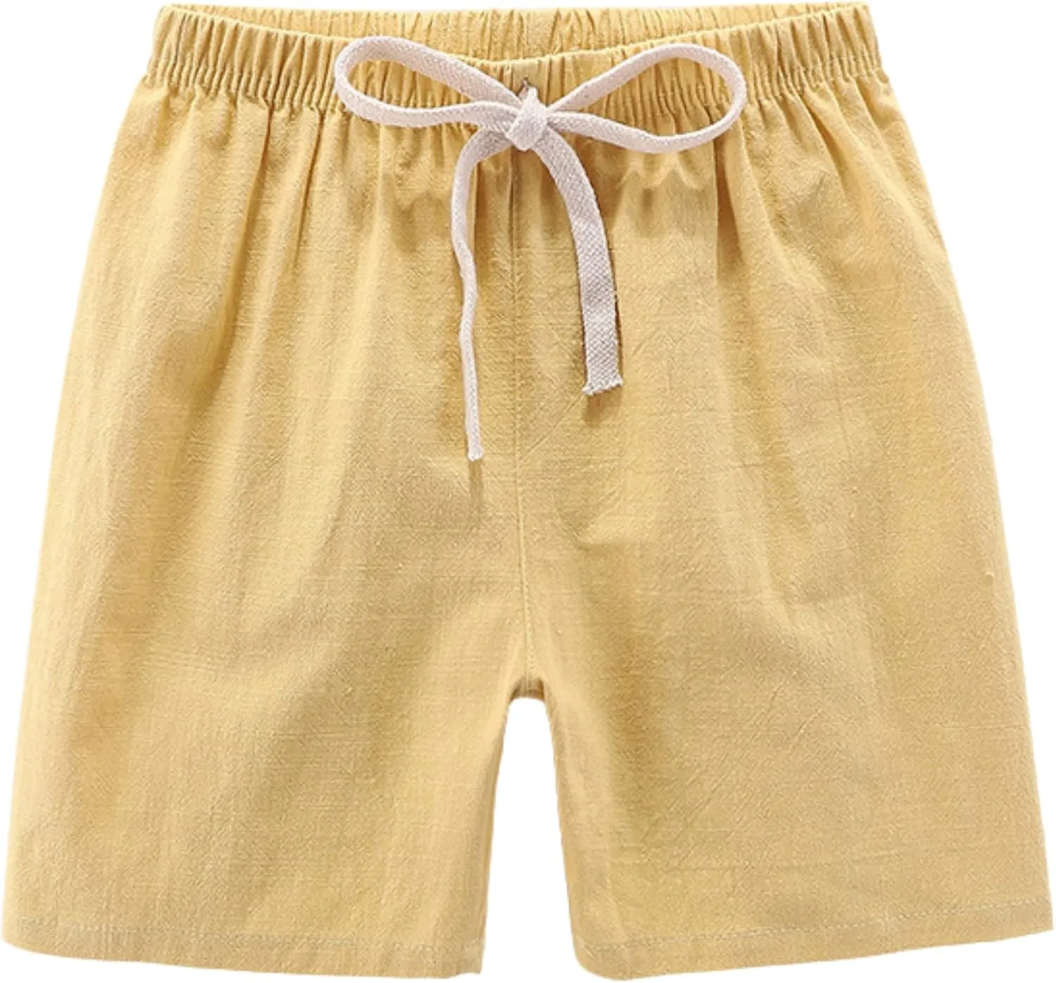 AMEBELLE Baby Toddlers Boys Girls 3 Pack Light Bermuda Cotton Linen Shorts Pants