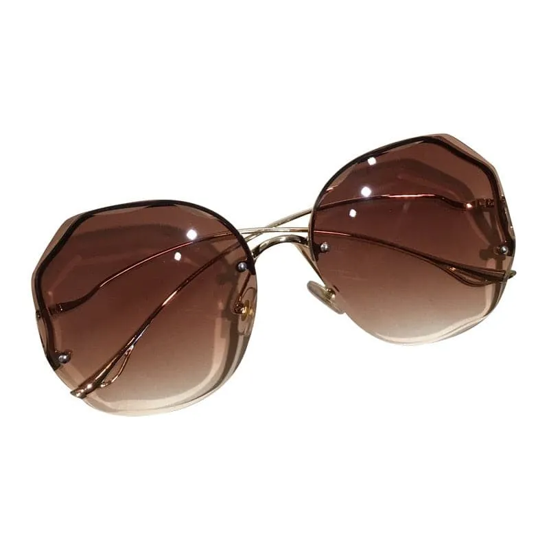 ANS Design Women's Elegant Fine Fashion Ocean Water Cut Luxury Style Sunglasses