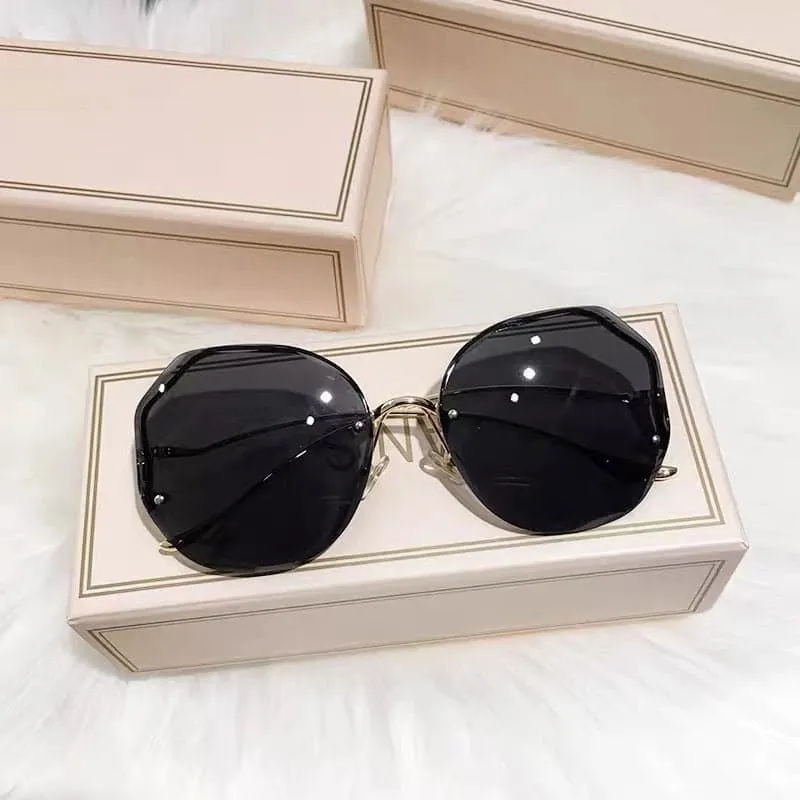 ANS Design Women's Elegant Fine Fashion Ocean Water Cut Luxury Style Sunglasses