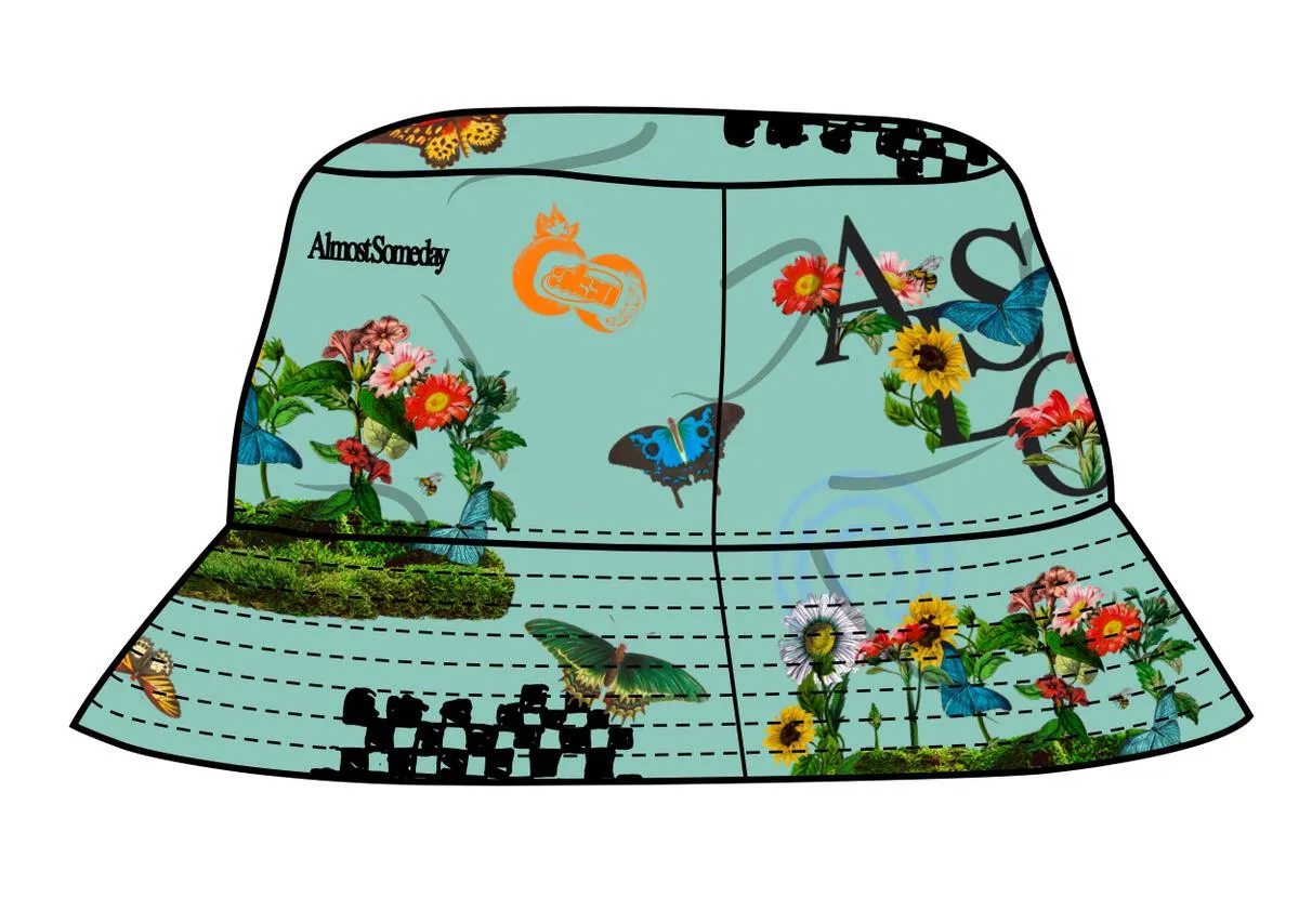 Bloom Bucket Hat - Caribbean Blue