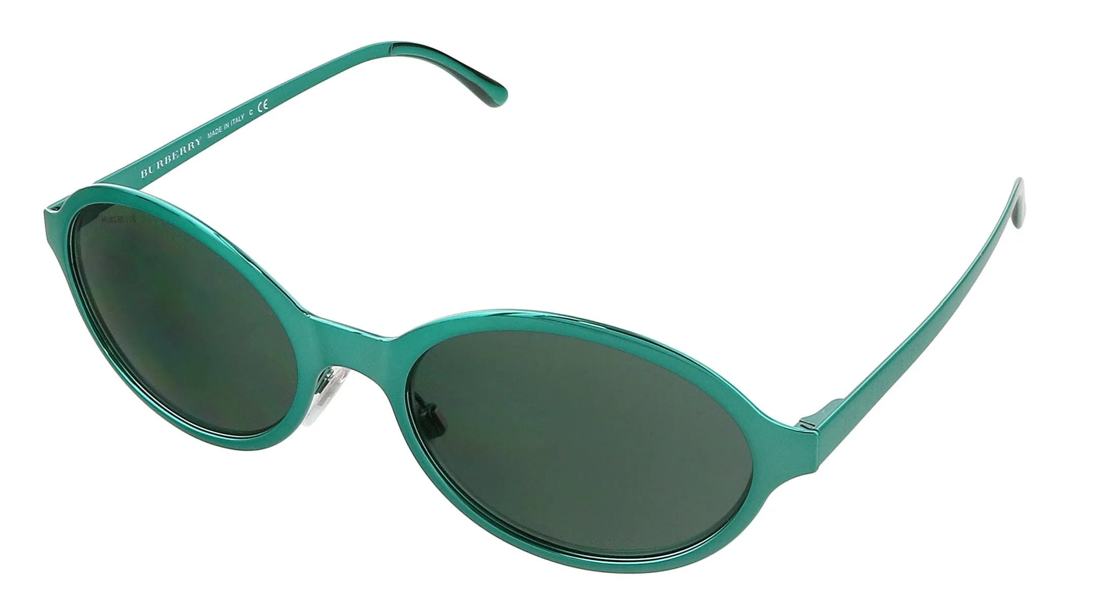 Burberry 0BE3069 11777152 Green Oval Sunglasses