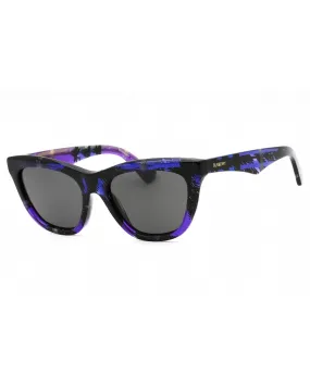 Burberry  Women's Cat-Eye Sunglasses - Purple   Designer Sunglasses - Abstract Print  Women's Fashion Sunglasses - Cat Eye Style