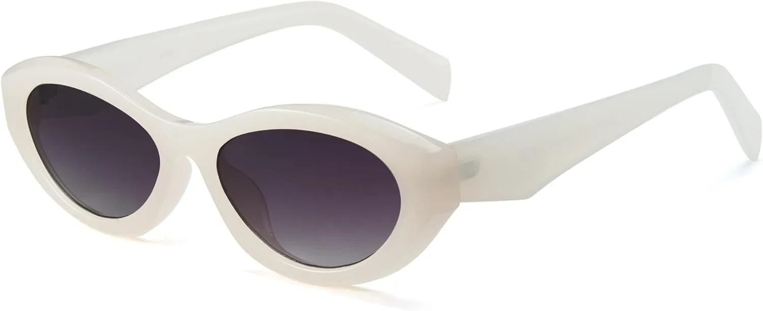 Cyxus Retro Cat Eye Sunglasses for Men and Women 90s Vintage Stye 99% UVA UVB 1185