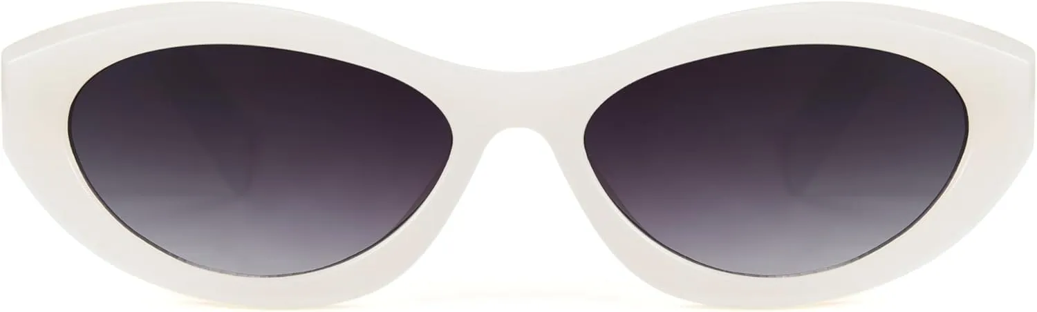 Cyxus Retro Cat Eye Sunglasses for Men and Women 90s Vintage Stye 99% UVA UVB 1185