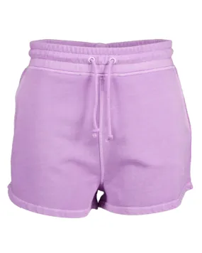 D1. Relaxed Sunfaded Shorts - Crocus Purple