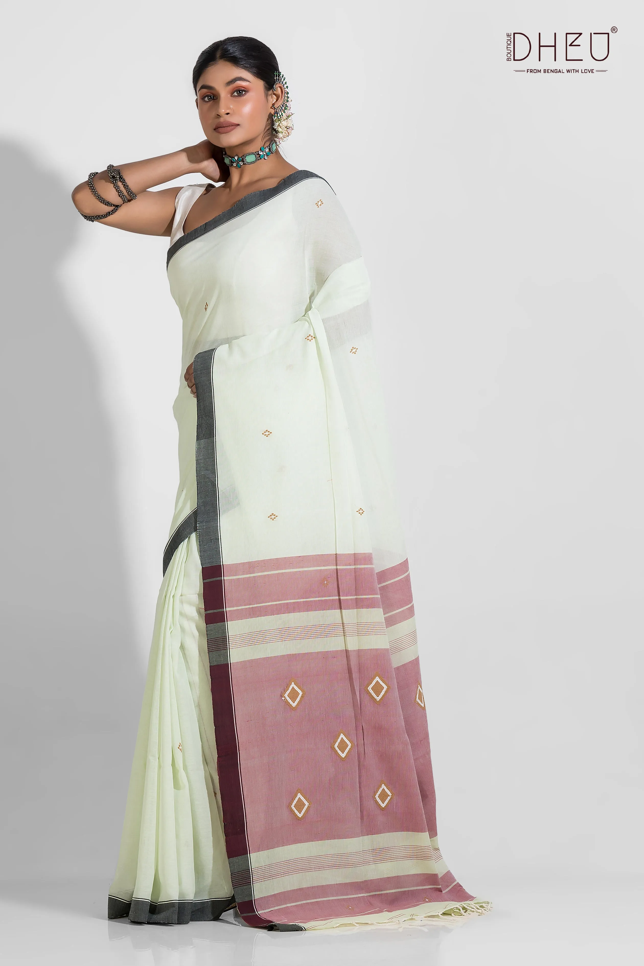 Dhansiri - Pure Khadi Saree