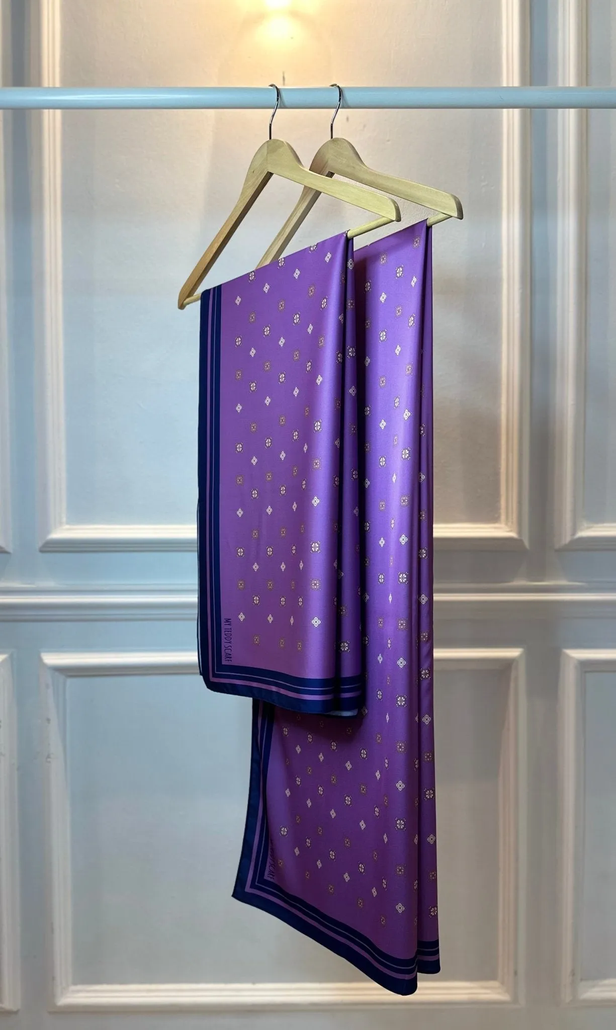 Diamond in Amethyst Square