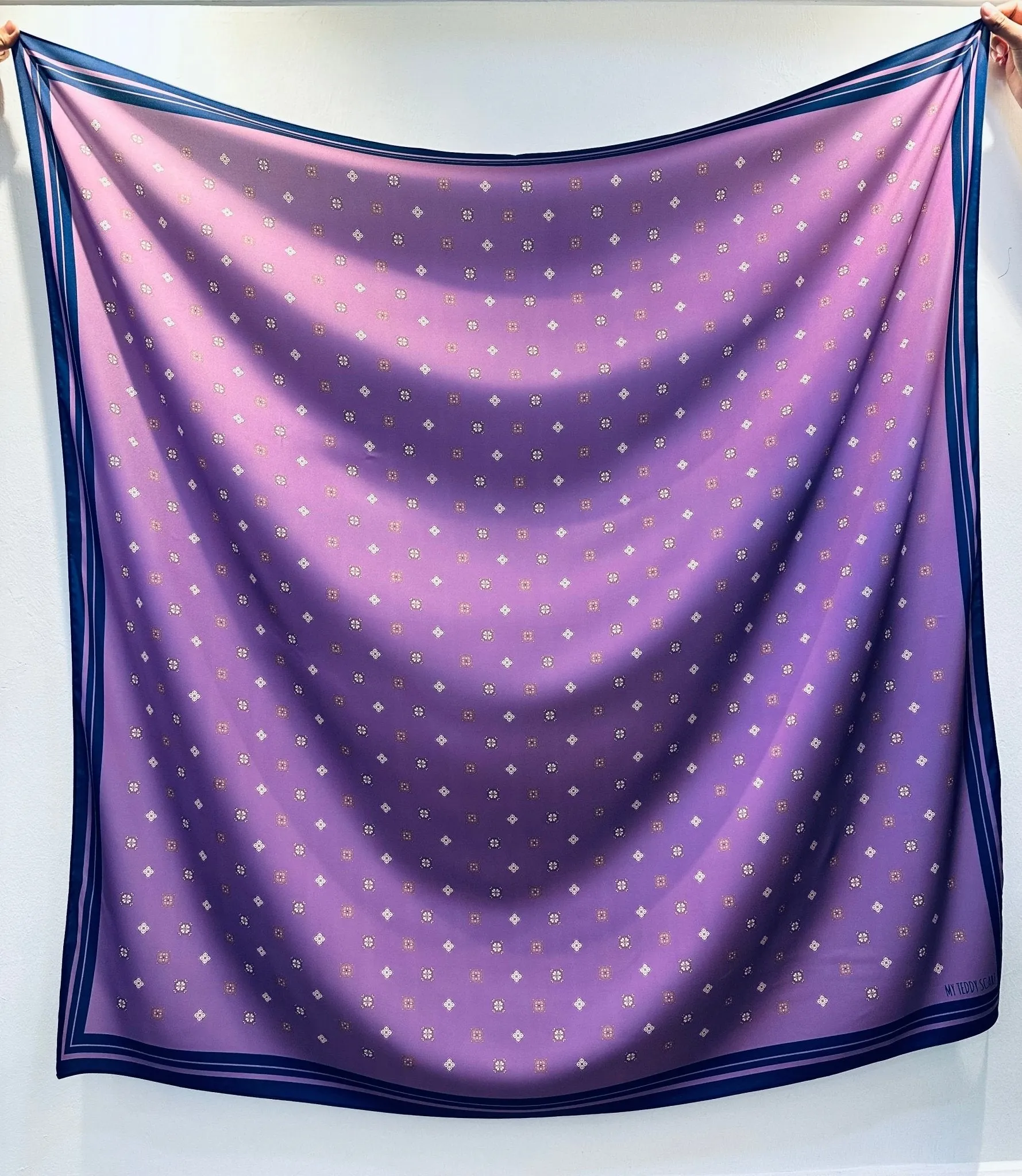 Diamond in Amethyst Square