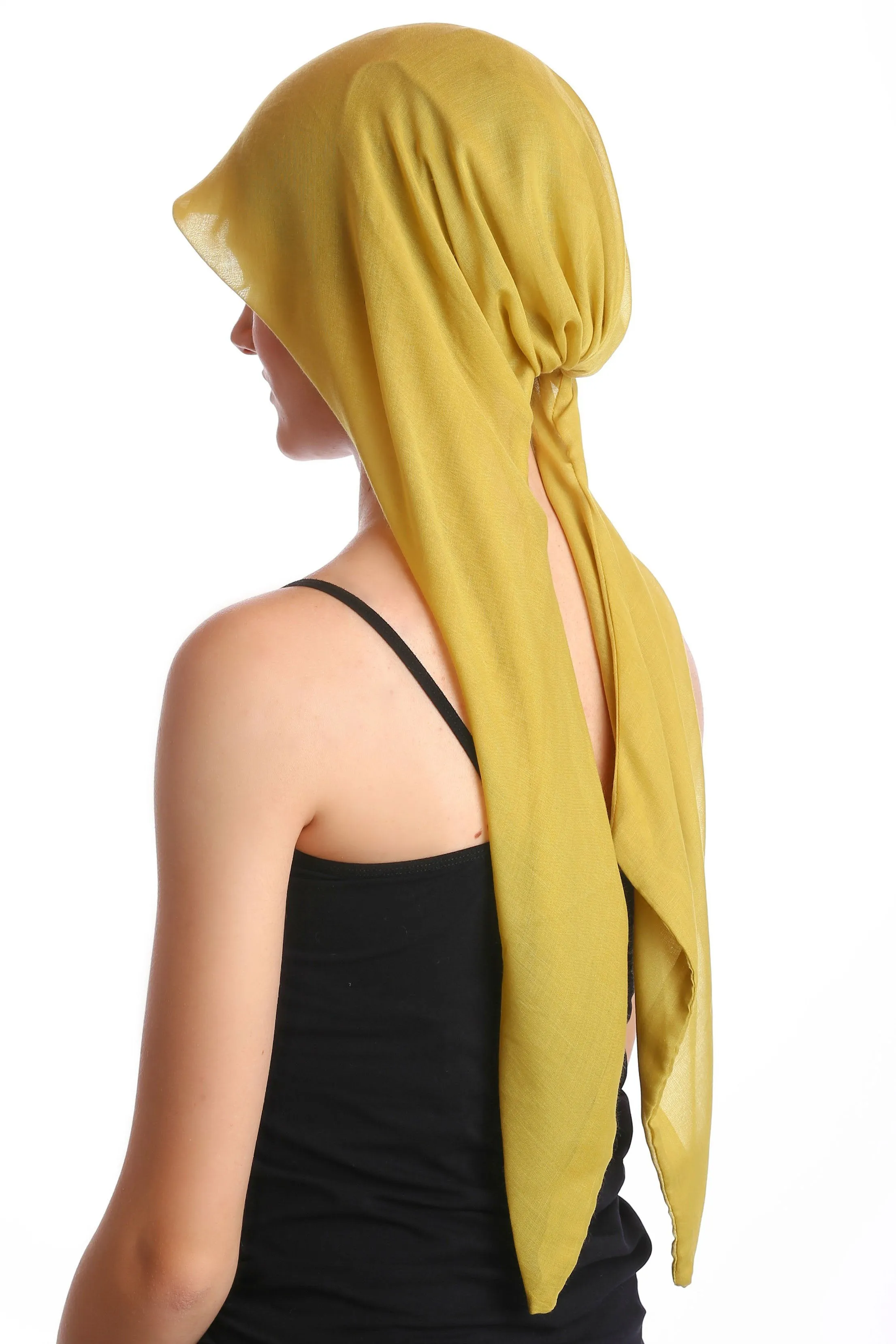 Easy Tie Organic Head Scarf