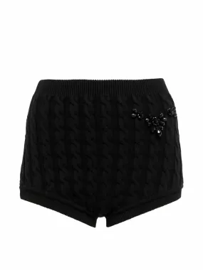 Embellished shorts