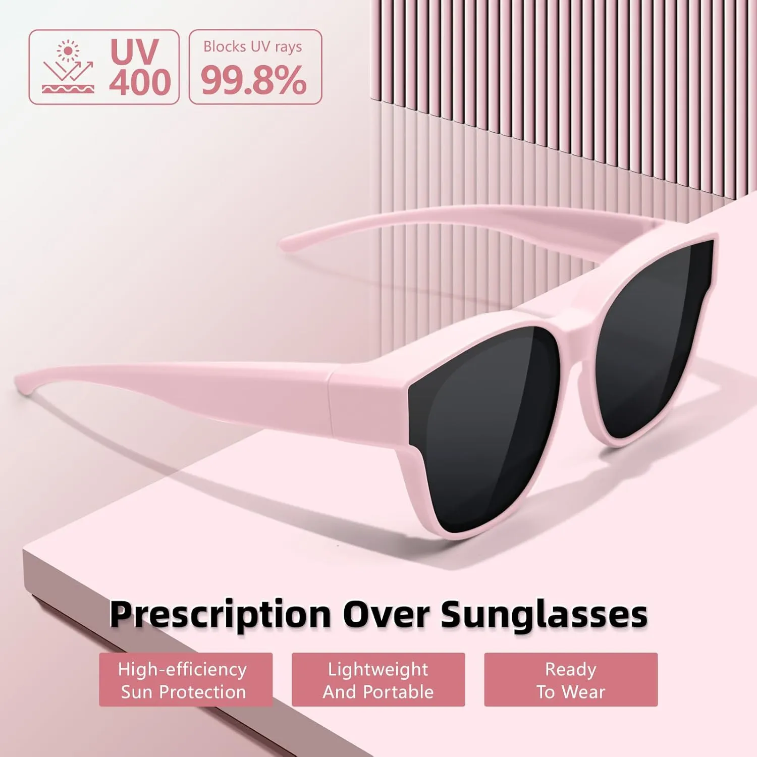 EYEBUDDY Fit Over Glasses Sunglasses for Kids Polarized Sunglasses:fitover sunglasses boys girls