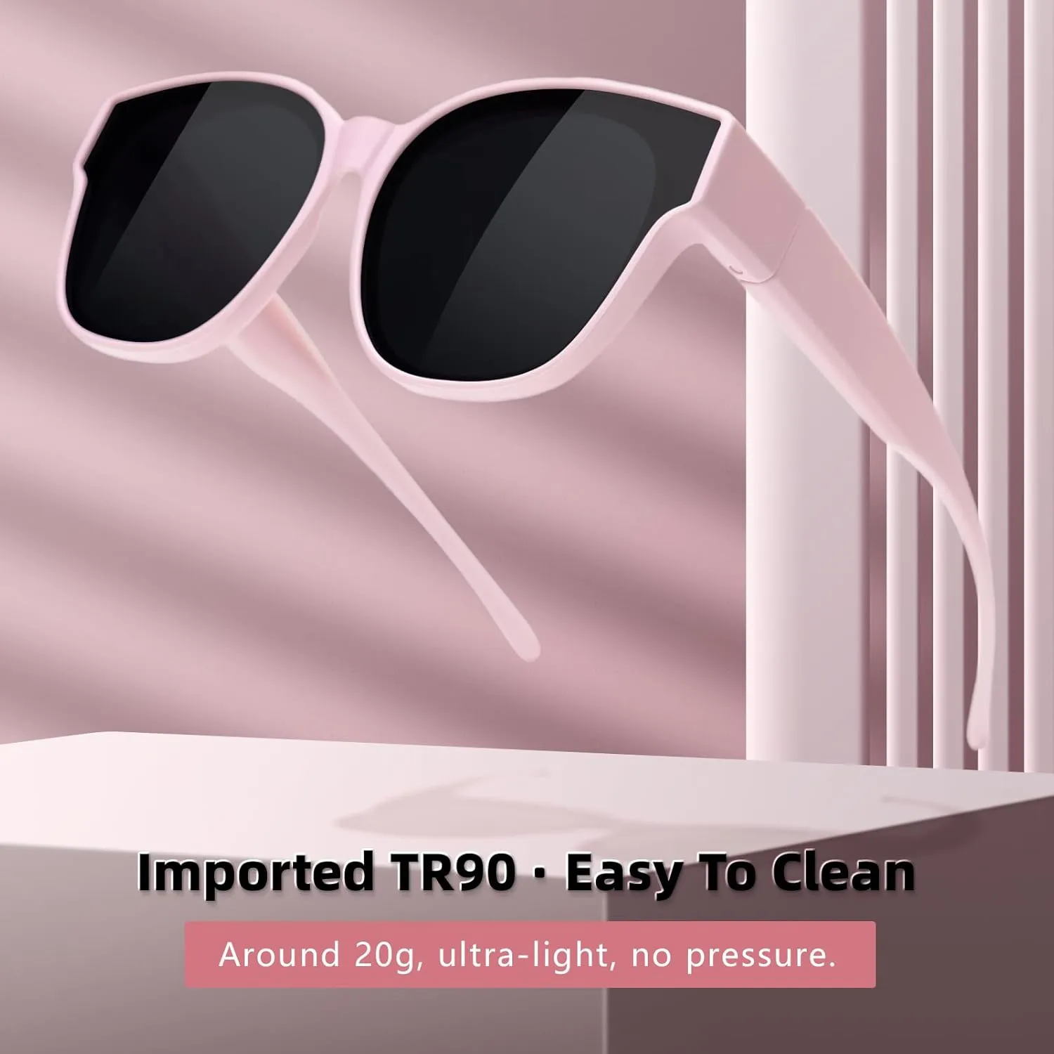 EYEBUDDY Fit Over Glasses Sunglasses for Kids Polarized Sunglasses:fitover sunglasses boys girls