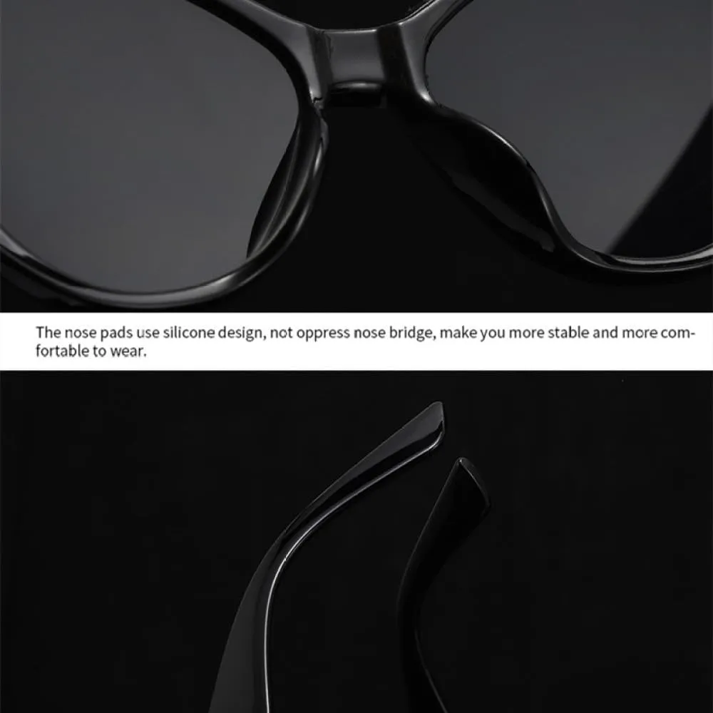 Fashion Cateye Sunglasses Women Vintage Cat Eye Sun Glasses Luxury Trendy Eyewear Sex Lady Elegant Shades Uv400