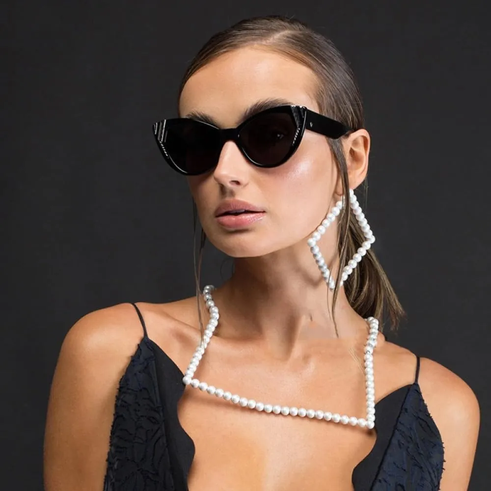 Fashion Cateye Sunglasses Women Vintage Cat Eye Sun Glasses Luxury Trendy Eyewear Sex Lady Elegant Shades Uv400