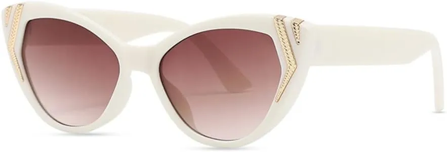 Fashion Cateye Sunglasses Women Vintage Cat Eye Sun Glasses Luxury Trendy Eyewear Sex Lady Elegant Shades Uv400