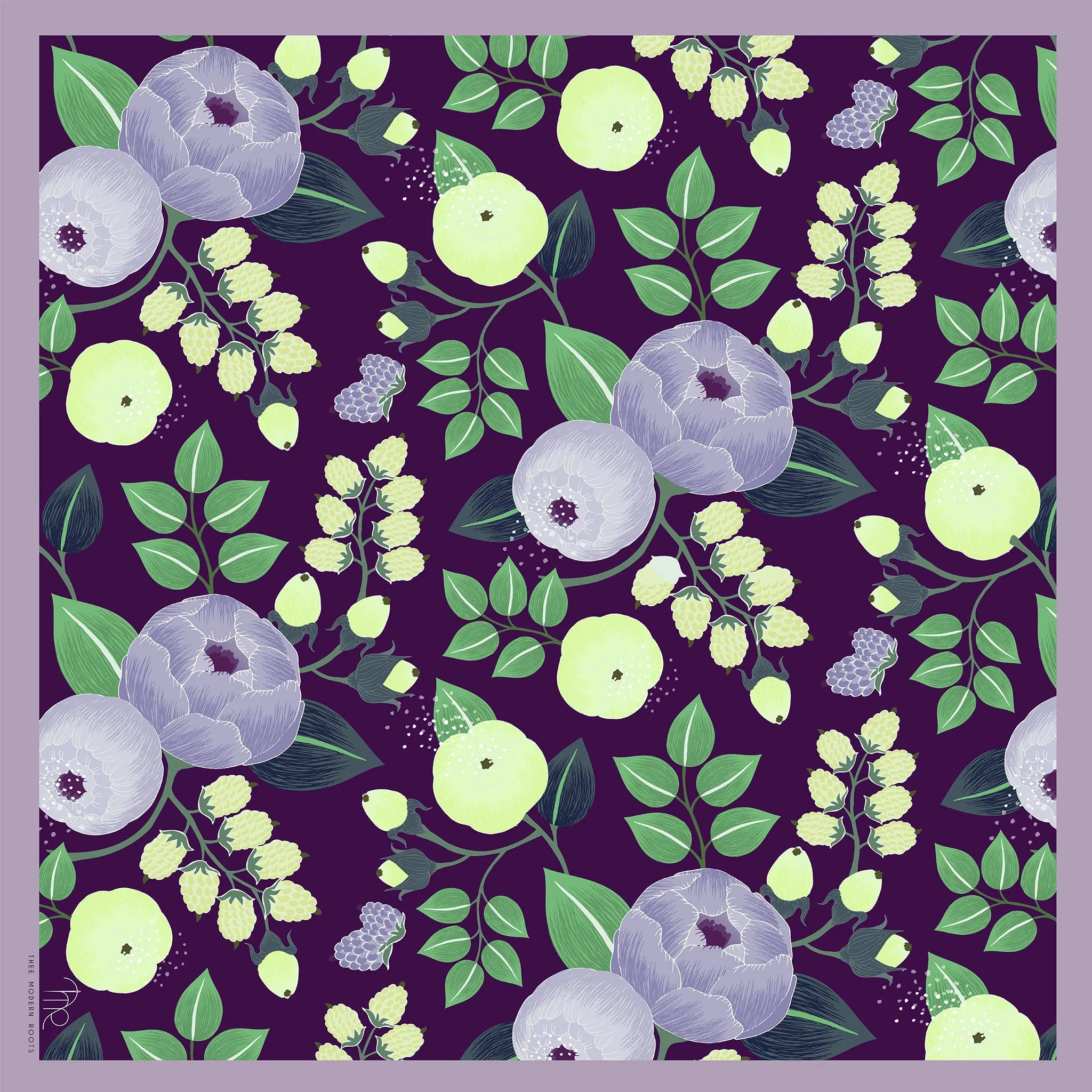 Fruitful Frenzy Men Cotton Scarf
