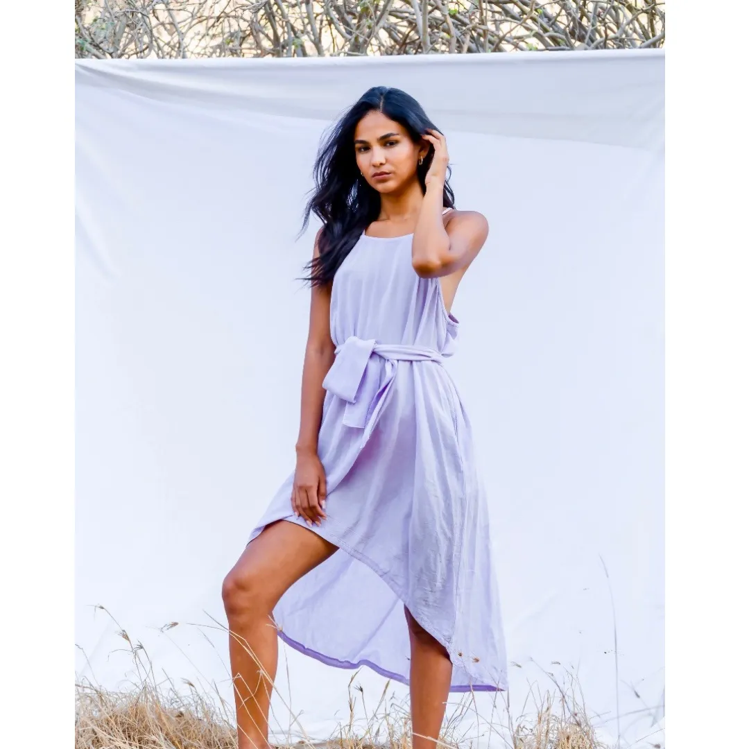 Halter Coverup Dress Lila