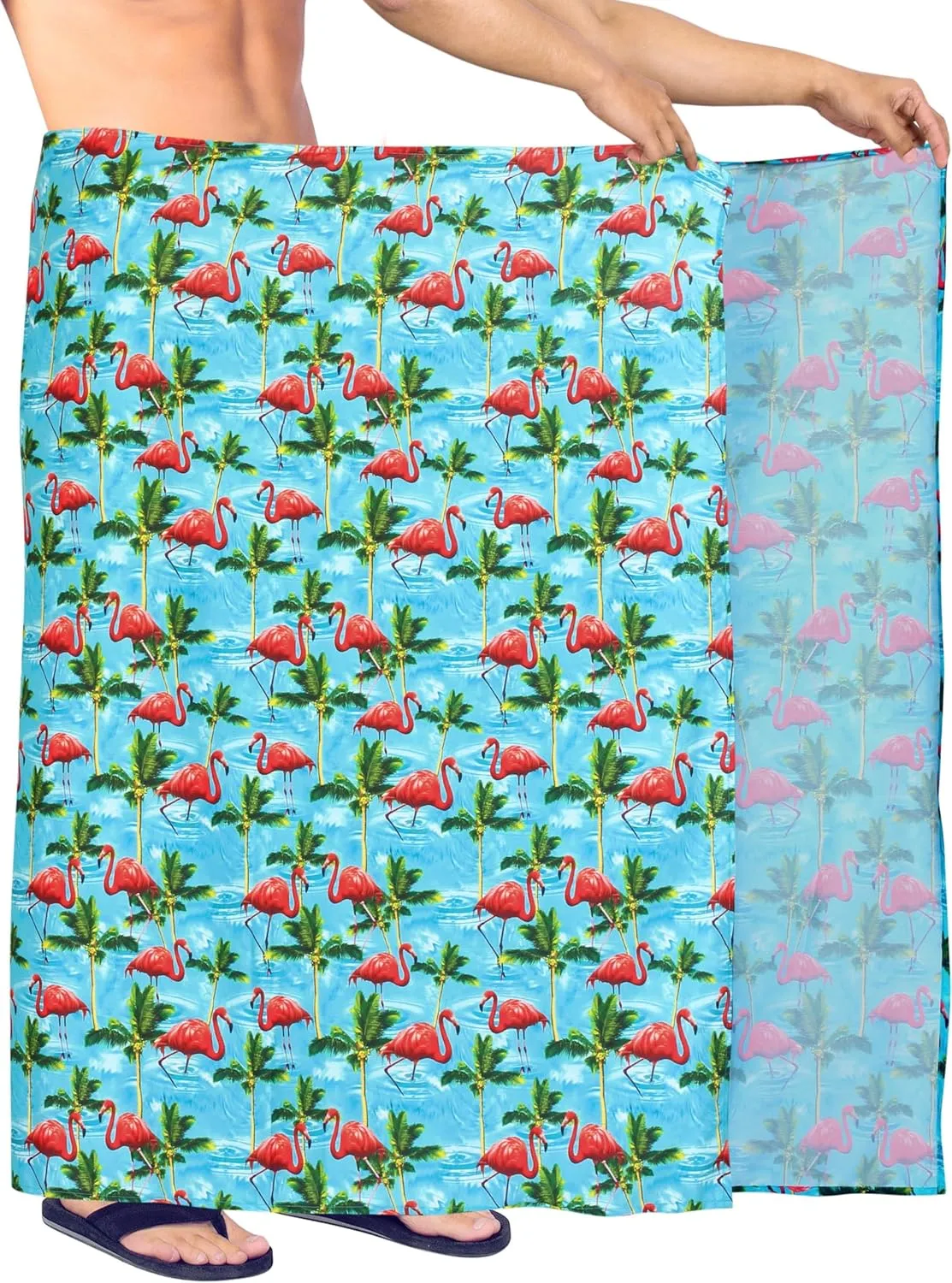 HAPPY BAY Men's Pareo Sarong Wrap Swim Bath