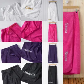 High Quality 100% Pure Cotton Girls Sarong Wrap Towel