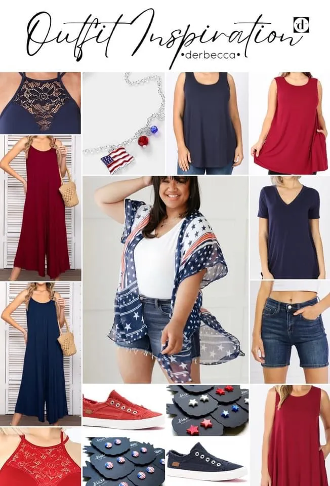 In My Glory Stars & Stripes Kimono