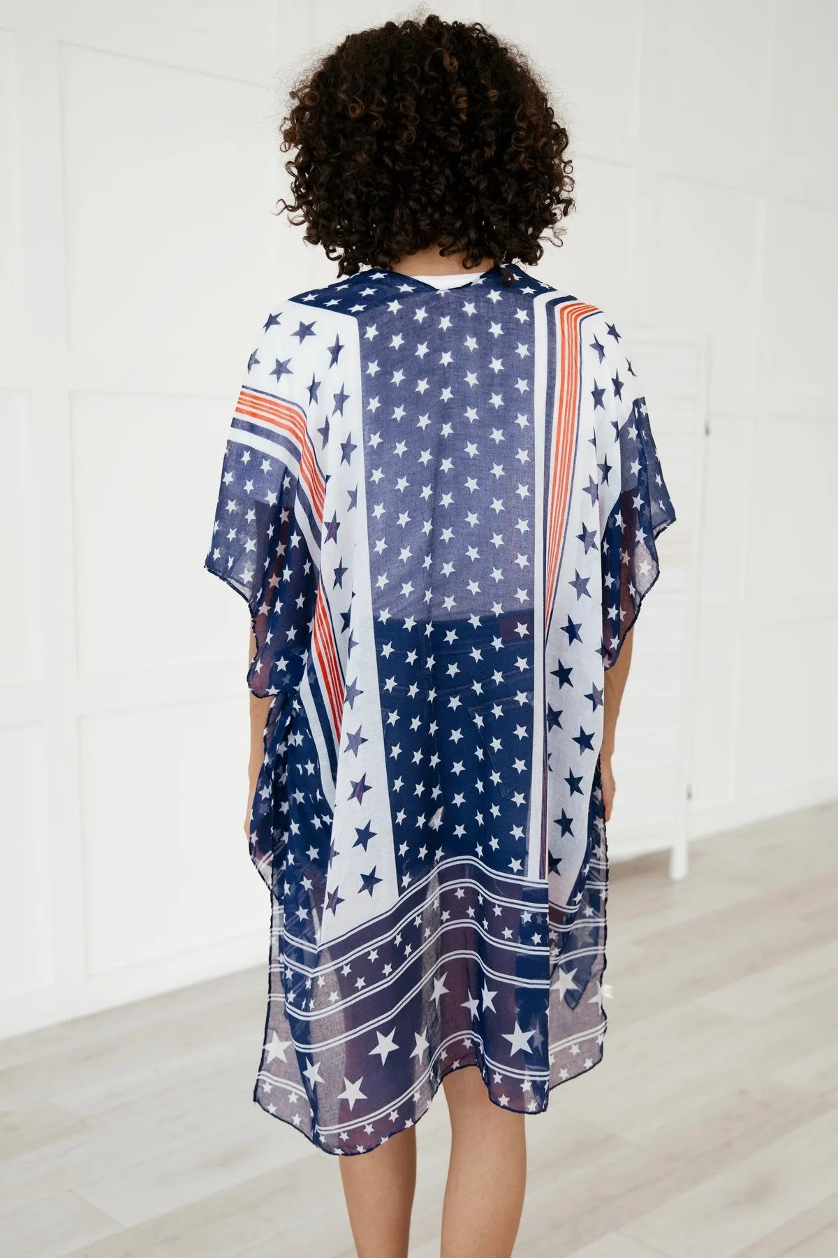 In My Glory Stars & Stripes Kimono