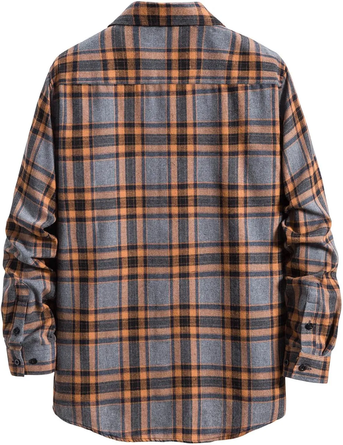 LCMTWX Men's Fleece Flannel Jackets Square Printing Lightweight Breathable Long Sleeve Lapel Formal Heavy Warm Fleece