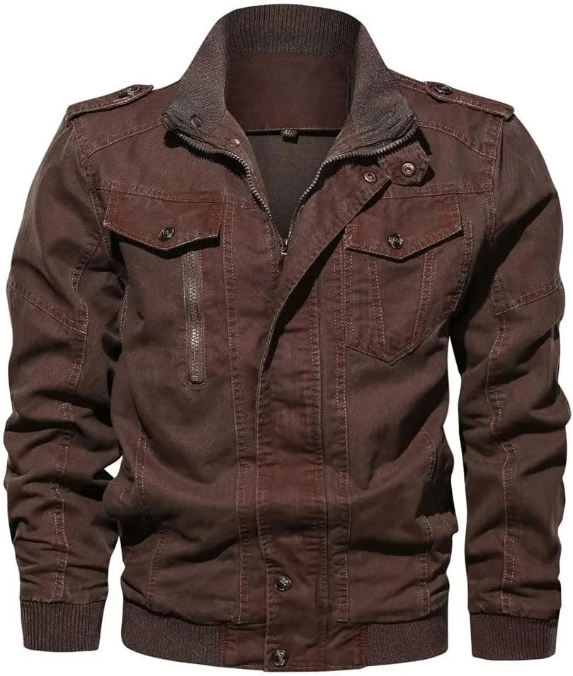 Mens Flannel Jacket Mens Fleece Lined Jacket Casual Winter Warm Top Blouse Thickening Coat Outwear Top Blouse Jacket