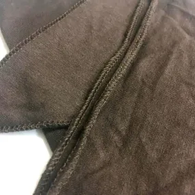 Mens Plain Stretch Chemo Bandana Dark Brown