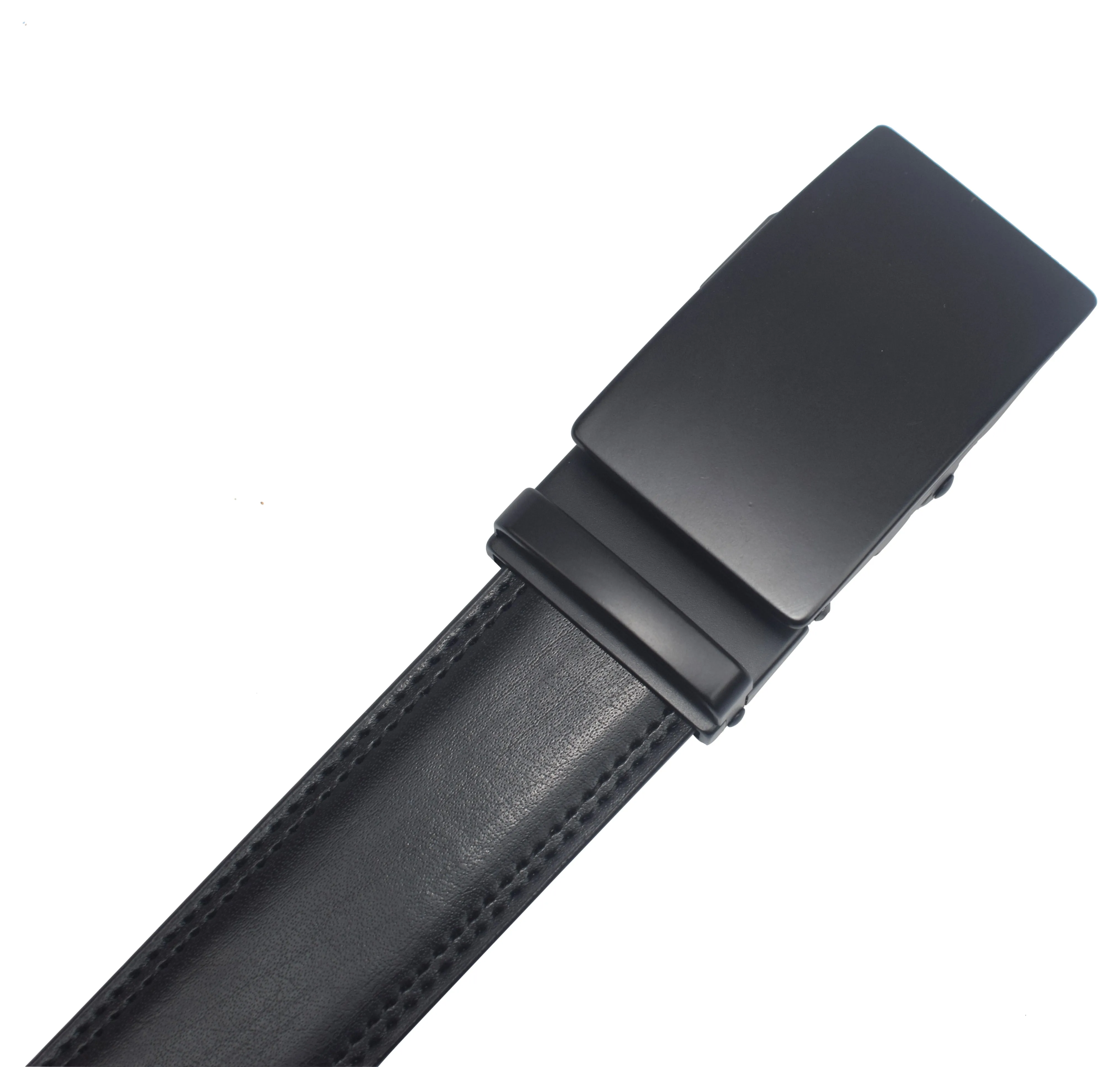 Mens Ratchet Belt Genuine Leather Belts For Men Adjustable Automatic Buckle
