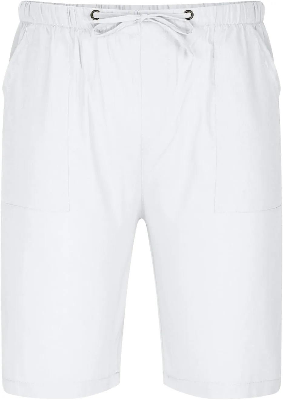 Men's Shorts Casual Beach Shorts Hawaiian Shorts for Mens Summer Linen Shorts Relaxed Fit Workout Sweatpants Elastic Waist