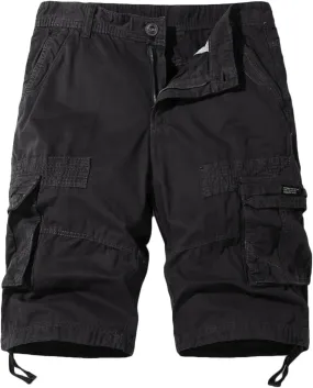 Men's Tactical Shorts Sports Leisure Multi-Pockets Cargo Shorts Relaxed Summer Short Pants
