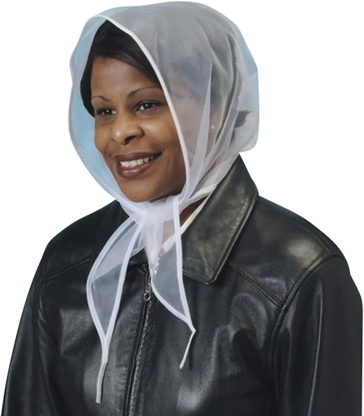 Miles Kimball Women's Wind Scarf, White, 41" Long, Lightweight, Breathable