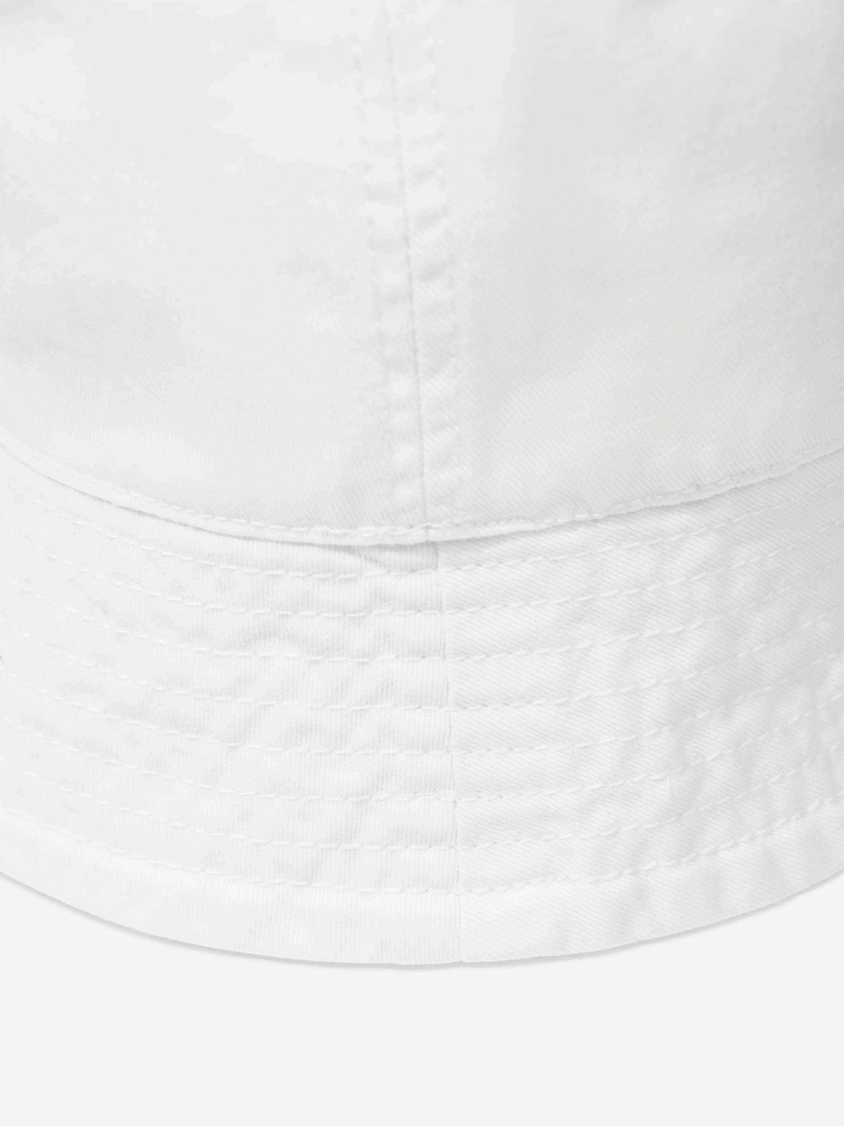 MM6 Maison Margiela Kids Logo Bucket Hat in White