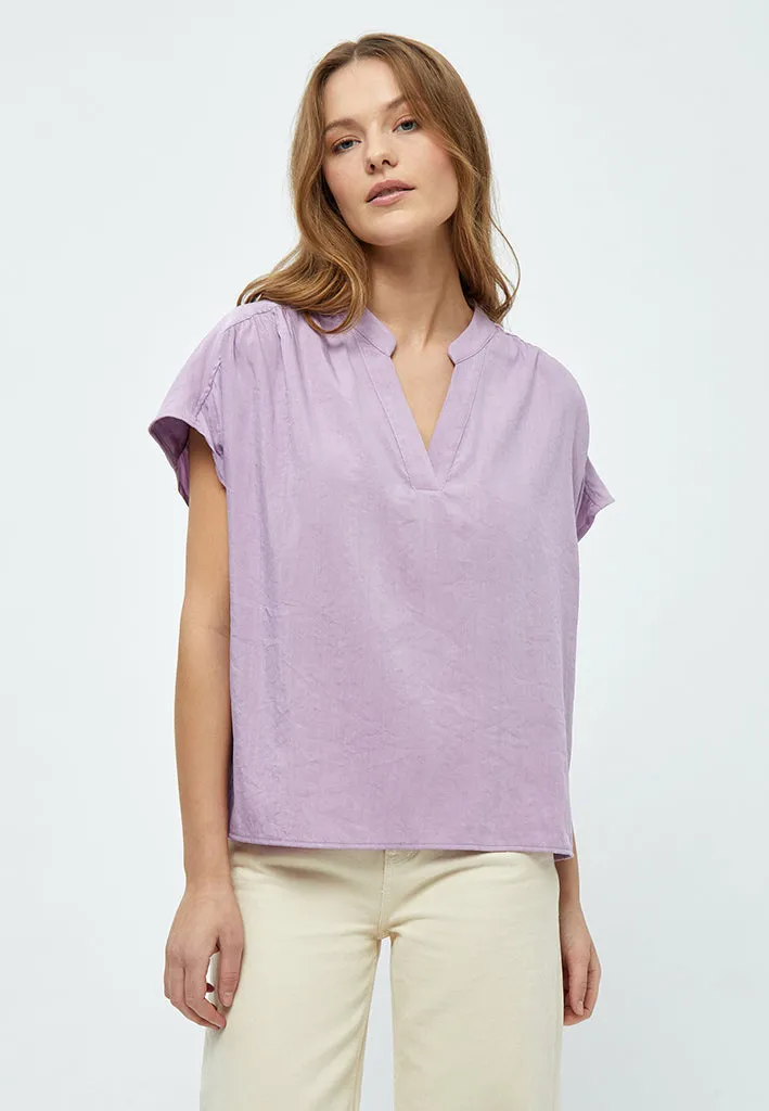 MSMegara Blouse - Lupine Purple