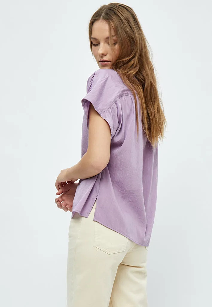 MSMegara Blouse - Lupine Purple