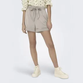 ONLY ONLFRANCI Tape shorts In Pumice Stone