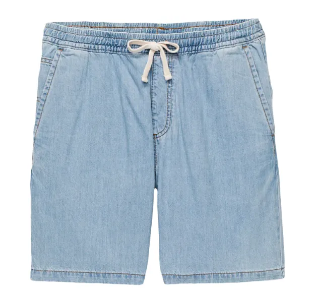 Range Denim Relaxed Short | Stonewash