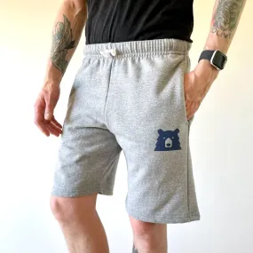 Relaxed Sweat Shorts (Grey Marl   Navy)