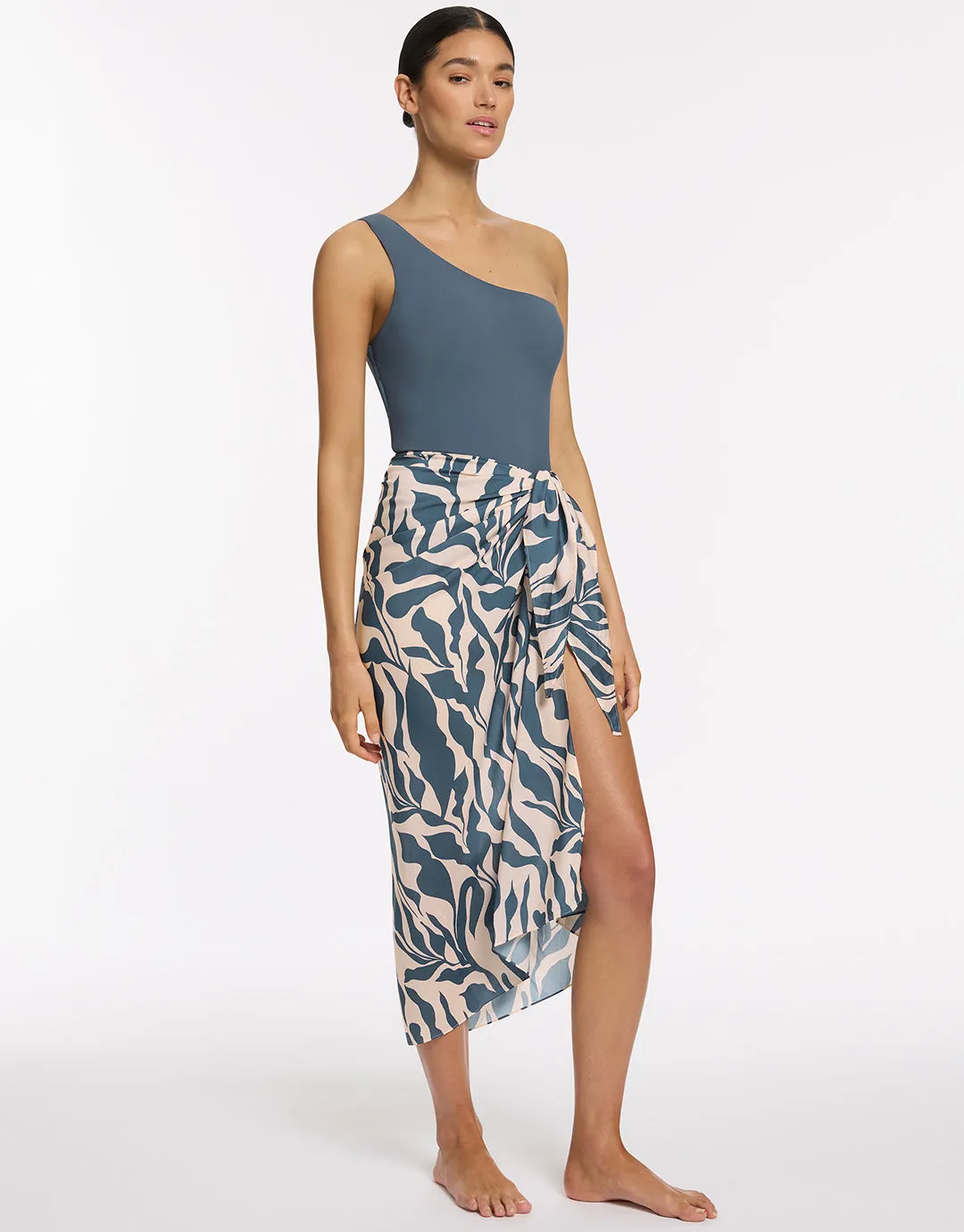 Sereno Sarong - Steel Blue