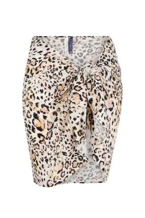 Snow Leopard Sarong