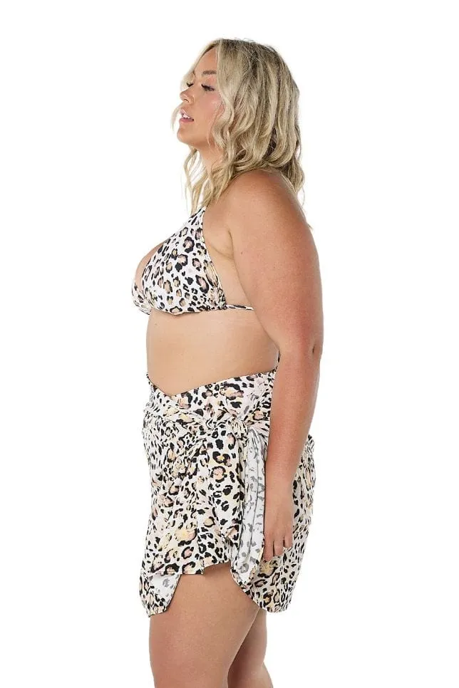 Snow Leopard Sarong