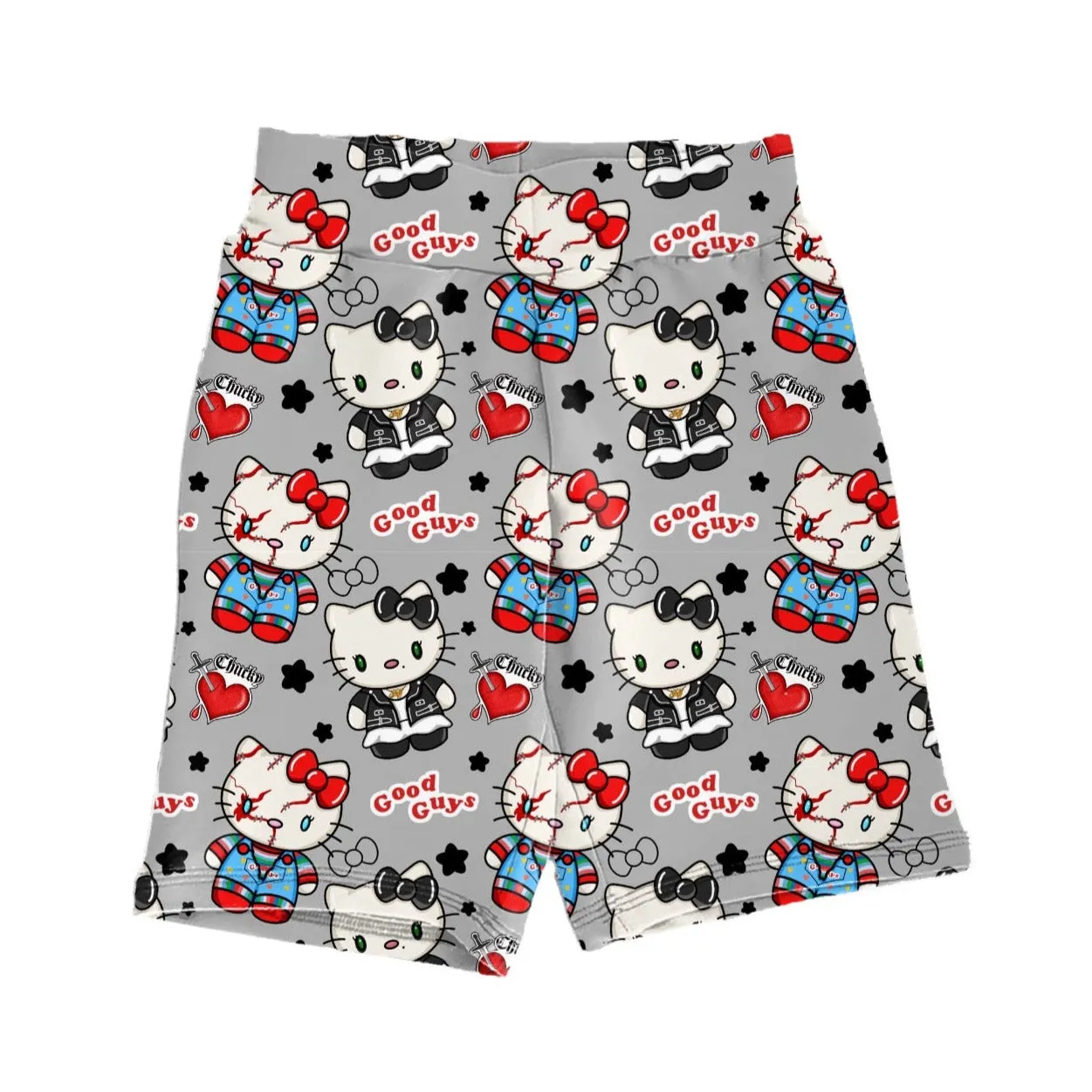 T C Kitty Biker Shorts