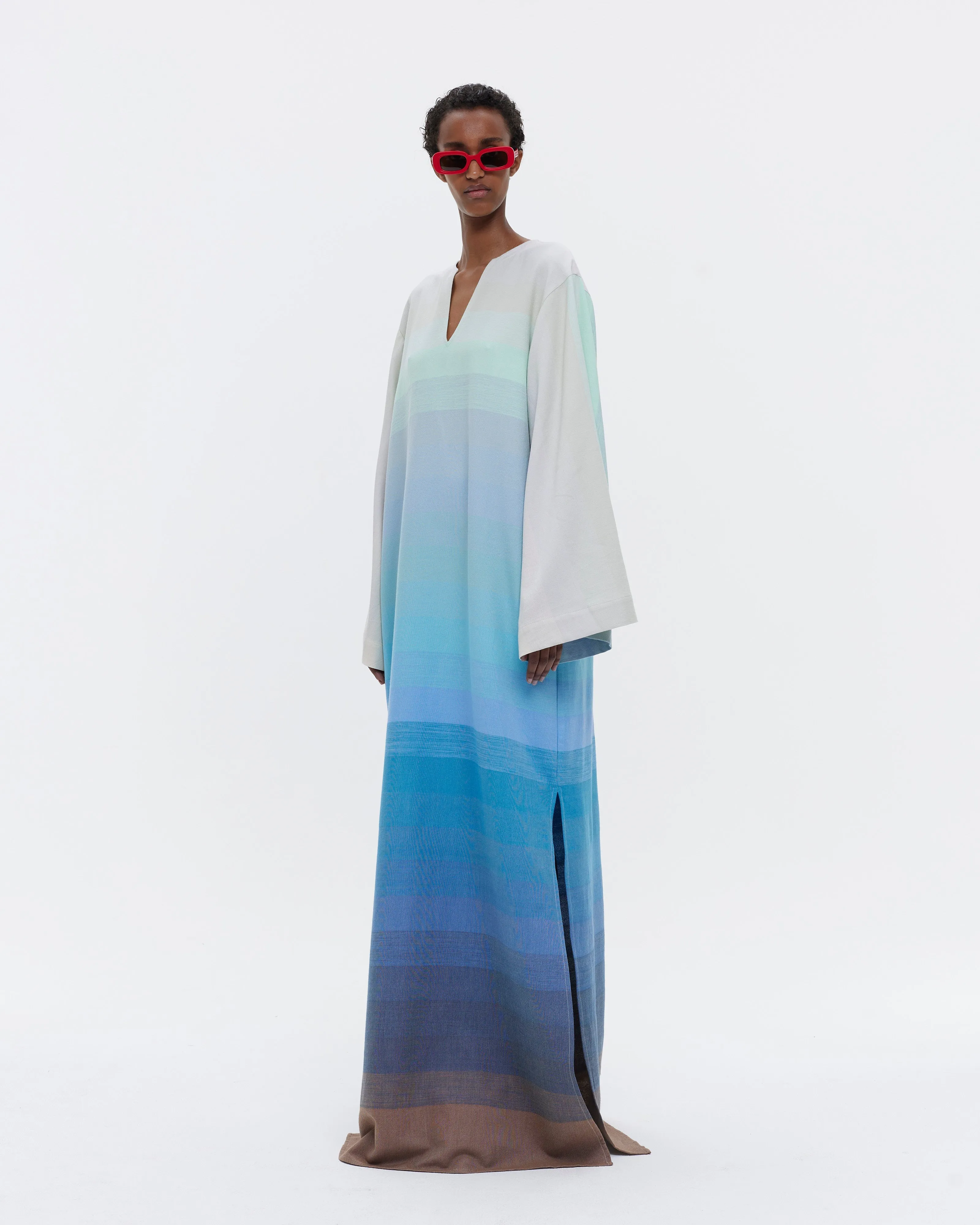 THE KIMONO CAFTAN : STRIPE 5