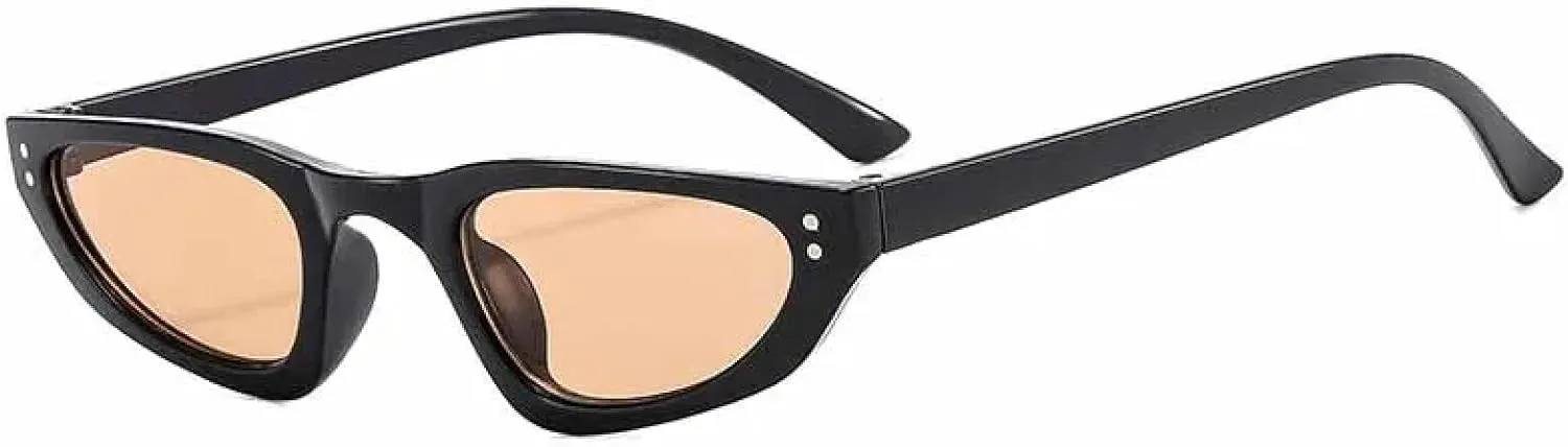 Trendy Retro Small Frame Triangle Men Women Luxury Street Shooting Sun Glasses Female Uv400