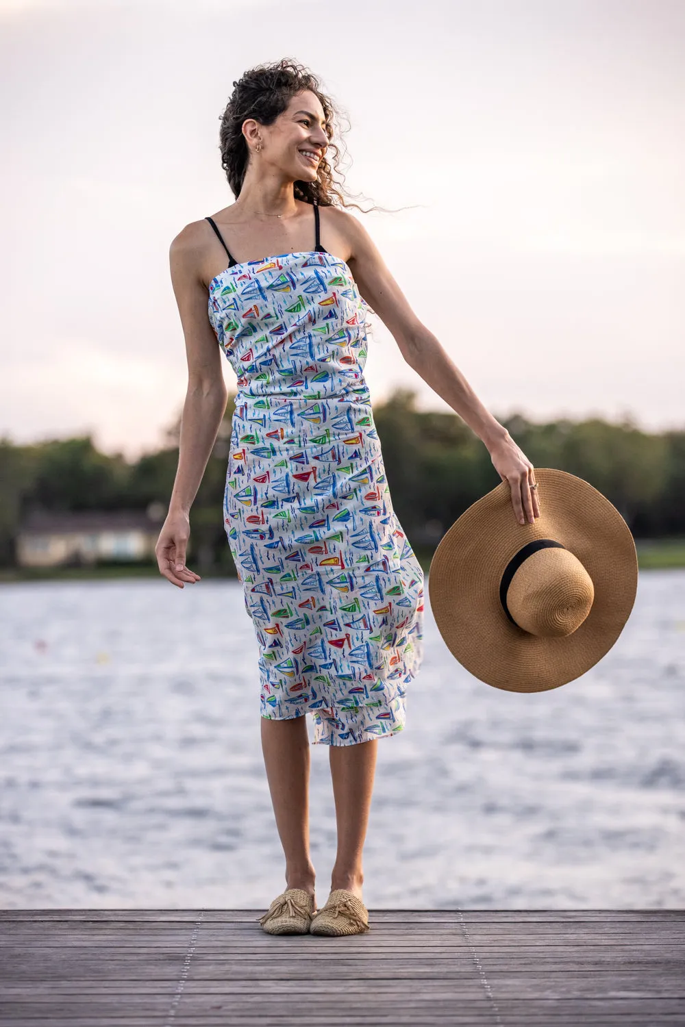 Women's Sailboat Sarong