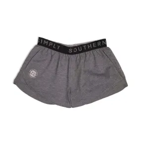 Youth {{Shorts}} Simply Southern   Heather Grey